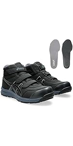 Amazon | アシックス asics 安全靴 作業靴 ウィンジョブ 【CP302 HRB