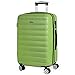 ITACA - Maleta de Viaje rígida 4 Ruedas Mediana Trolley 65 cm de ABS. Dura Extensible Cómoda Práctica y Ligera. Calidad Marca y Precio. Estudiante y Profesional. 71260, Color Pistacho