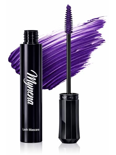 Image of Mynena Purple Lash Tubing Mascara | Smudge-Proof Flake-Free Long Lasting Lightweight Eyelash Extension Effect | Lengthening Defining Curling Buildable Formula Eye Makeup