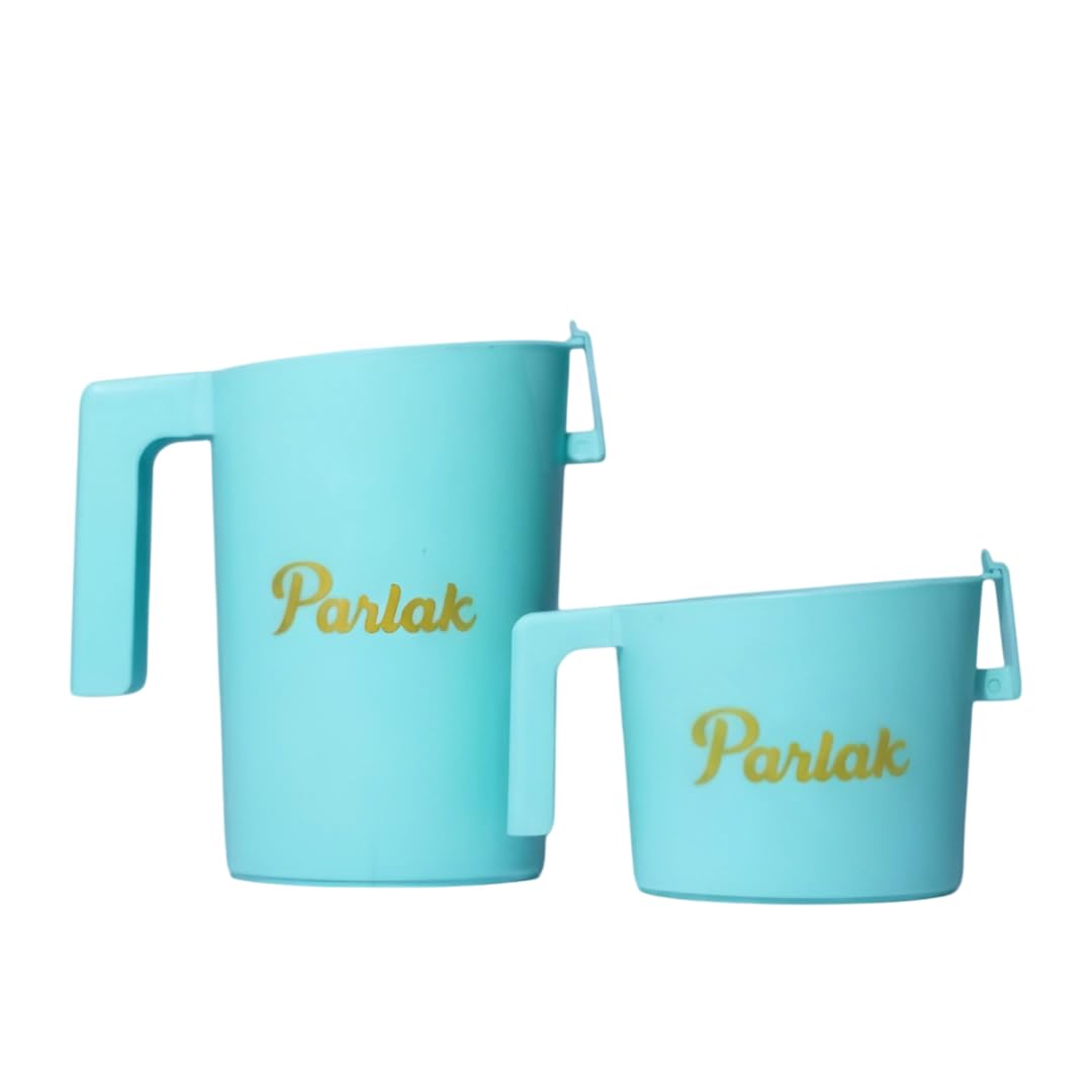 Milk and Oil Packet Holder, Black Plastic Kitchen Organizer with Handle, Cylindrical Spill-Proof Pouring Container (Green, Small & Large Combo)-image-13