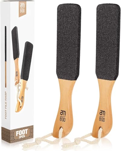 2-Pack Wooden Handle Pumice File