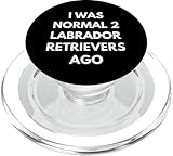 divertente labrador retriever amante lab cane proprietario pet papà mamma popsockets popgrip per magsafe