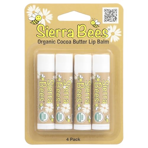 Sierra-Bees-Organic-Lip-Balms-Cocoa-Butter-4-Pack-015-oz-425-g-Each