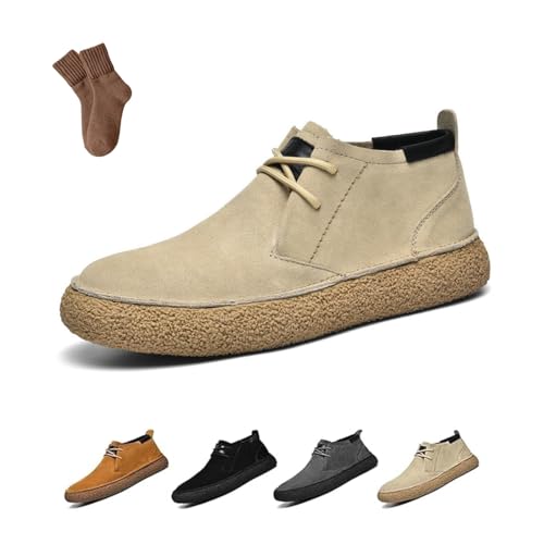 [FJZFXKZL] Y XG[h AN fU[g `bJu[cAJWA X}[g tH[}V[YA[XAbv rWlX EhgD vbgtH[fbL(Beige Lace Ups,48)