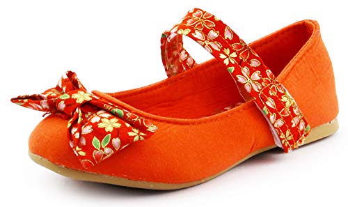 The Doll Maker Girl's Polka Dot Ballet Flat Product Details