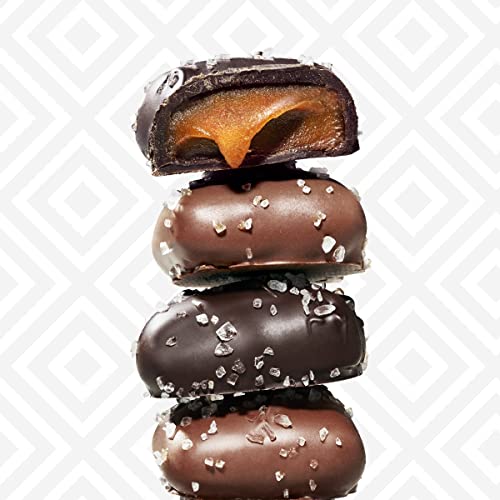 Sanders Milk Chocolate Sea Salt Pecan Cluster - 7 oz Pouch (Pack of 6)