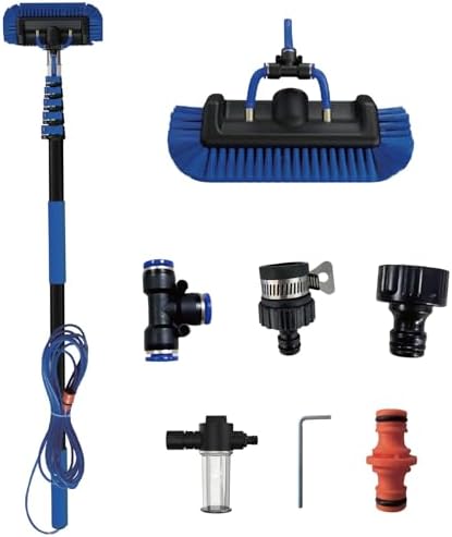 AgiiMan 26FT Car Wash Brush with Long Handle, 5 to 20 FT Car Cleaning Brush-B3610-WU-BL01 - 1