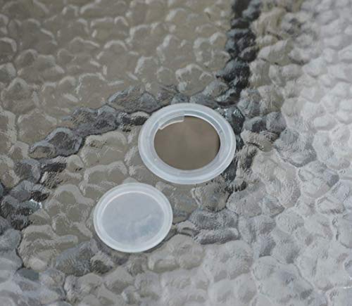 Do4U Patio Table Umbrella Hole Ring Plug Cover For Parasol and Table Set -2-Inch (clear)