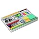 Acrimet Schubladen-Organizer mit 8 Fächern – Vielzweckbox für Bürobedarf, Make-up und Zubehör – Passend für Schubladen oder Tischoberflächen, 32,4 x 20,3 x 2,7 cm (Kunststoff) (Weiß)