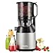 Fretta - Spremiagrumi a freddo, masticatore lento con scivolo da 135 mm e 1,8 l, adatto per frutta e verdura intere, facile da pulire, spremiagrumi ad alta resa di succo, Tritan senza BPA, 250 W immagine