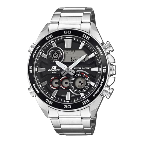 Image of Casio Edifice ERA-130D-1ADF Analog-Digital Black Watch Men (ED712)