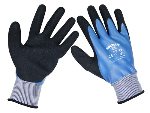 Sealey Waterproof Latex Gloves - (X-Large) - Pair - SSP49XL