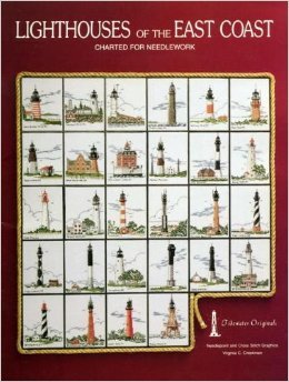 Lighthouses of the East Coast: Charted for needlework