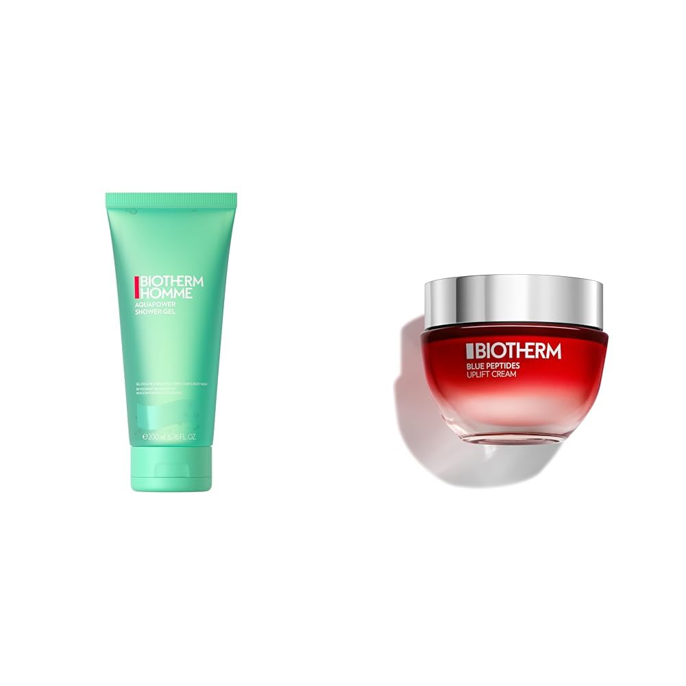 Aquapower Shower Gel 200ml + Blue Peptides Uplift Cream 50ml
