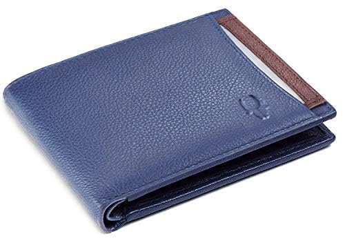 Image of WildHorn Leather Wallet for Men I Ultra Strong Stitching I 2 Currency Compartments