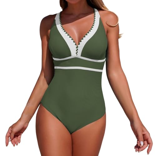 Tanga push up maillot de bain froncé et gainant une pièce sexy pour femme