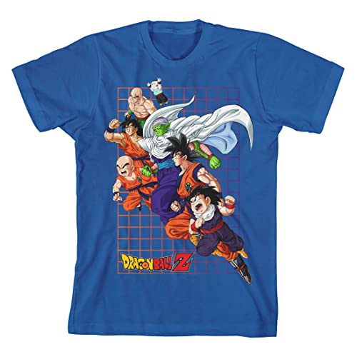 ⑩USA DRAGON BALL Z　ドラゴンボールZ Tシャツ※バックプリント Amazon.com: Dragon Ball Z Saiyan Group Youth Boy's Royal Blue T