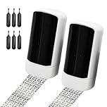 Data Defender Roller Stamp Set,2 Pcs Address Blocker Stamp with 6 Ink Refills,Identity Theft Protection Roller Stamps,Confidential Roller Stamps for Data Privacy Safety on Parcels,Document