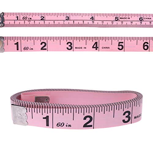 Cinta métrica para sastrería de 150 cm con pulgadas estándar miniatura 2