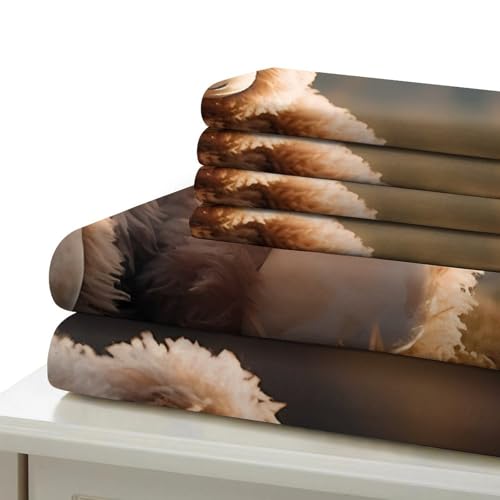 Housse de couette sushis imprimé 3D en microfibre durable haute densité - 7