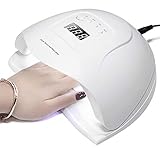 Dry All Nail Polish --- El kit de uñas de gel con luz UV puede curar varios tipos de geles, coadyuvantes, gel UV, gel LED, capa superior, capa base