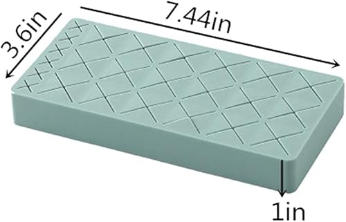 Miniatura 6 de Linsiter Soporte de silicona para lápiz labial, 18 + 6 ranuras, organizador de lápiz labial, estuche cuadrado de maquillaje para pinceles, labios,