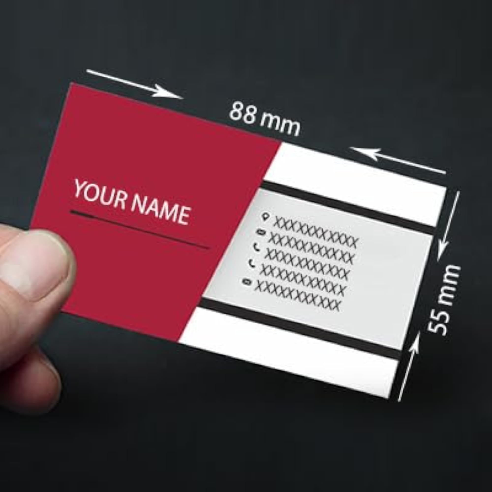 Personalized Business Card Pack of 100