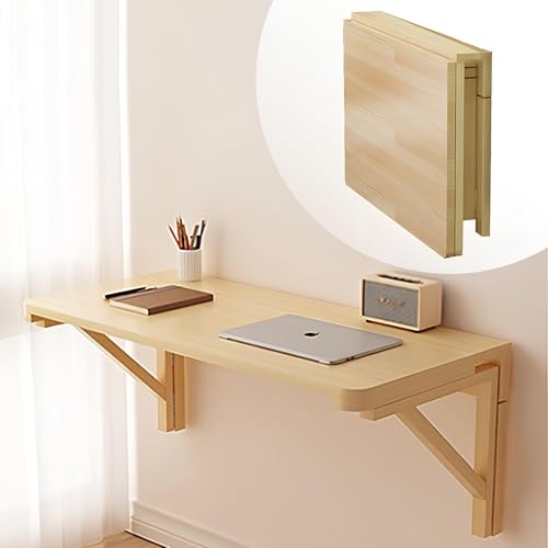 Table de cuisine murale rabattable 70x50 cm meuble de studio compact