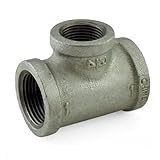 1inch x 1inch x 3/4inch Galvanized Reducing Tee,G906-1612