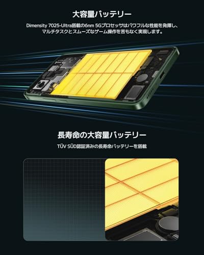 undefined Xiaomi POCO M7 Pro 5G 8GB+256GB Simフリー スマートフォン 120Hz AMOLEDディスプレイ 大容量バッテリー docomo/au/SoftBank/Rakuten Mobile 回線対応 シルバー の商品画像 6