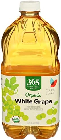 365 by Whole Foods Market, Featuring Wild Kratts, Organic 100% Juice from Concentrate, White Grape, 64 Fl Oz
