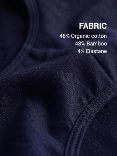Image of Inner Sense Organic Cotton Bamboo Maternity Panties After Delivery
