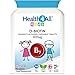 Price comparison product image Health4All Kids D-Biotin 90 Chewable Tablets 3 Months Supply, Hair Growth and Strong Nails Supplement for Children 4+, Natural Vegan Orange Flavour, Sugar Free | Made in UK (not Gummies)