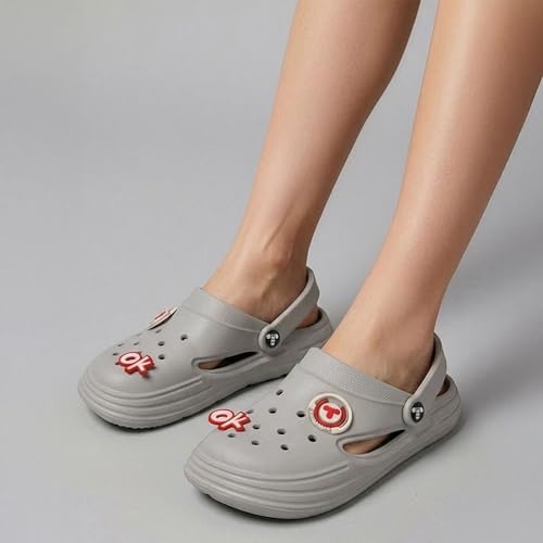 Image of toothless Kids Boys Green Grey Clogs