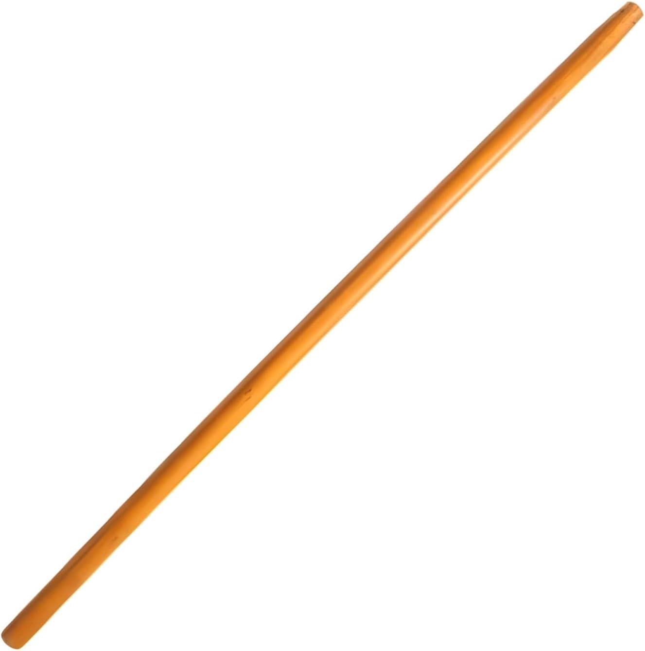 Wy8 Brown Replacement Shovel Handle 120Cm Solid Wood –3.5Cm Diameter Universal Wooden Shaft For Shovel, Spade, Fork – Smooth Tapered End – Durable Birch Construction – Comfortable Grip