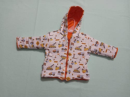 Image of Navy zone Baby Reversible Sweater Jacket - Baby Jacket /Winter Jackets for Toddler Girls /Boys- Sweater for Baby Girls /Baby Boys (OR, 0-6 Months)