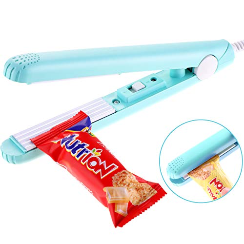 Leinuosen Food Bag Heat Sealer Handheld Bag Sealer with Storage Box for Airtight