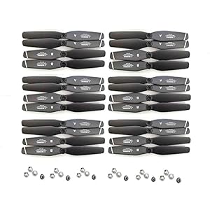 ALPGEN 24 stücke (6 Satz) Propellerklingen Propellerabdeckung/Fit für S166 S167 GPS RC Drone S167 Quadkopter Ersatzteile Zubehör Ersatzpropeller