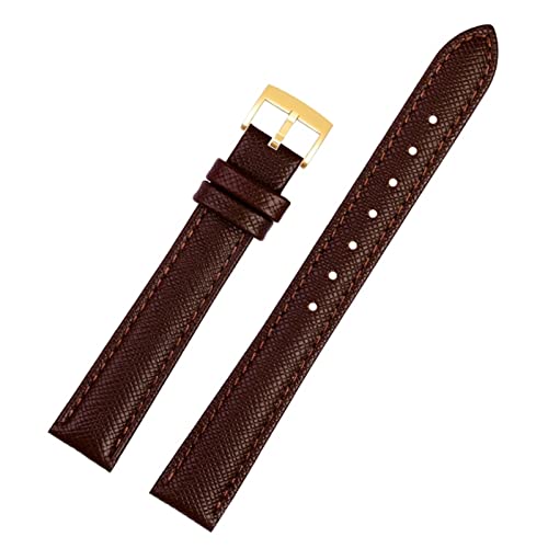 Bracelet de montre universel CZKE cuir femme 18mm résistant couleur agate