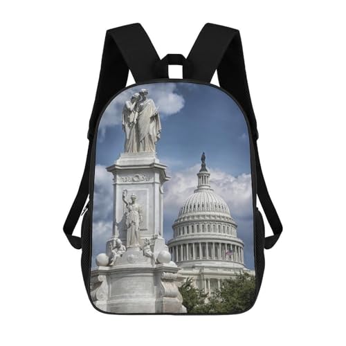 White House Washington Unisex 17" Casual Backpack