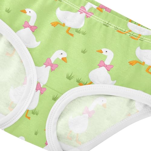 Cute Geese Pink Bow Toddler Girls's Underwear 2T 202c18014