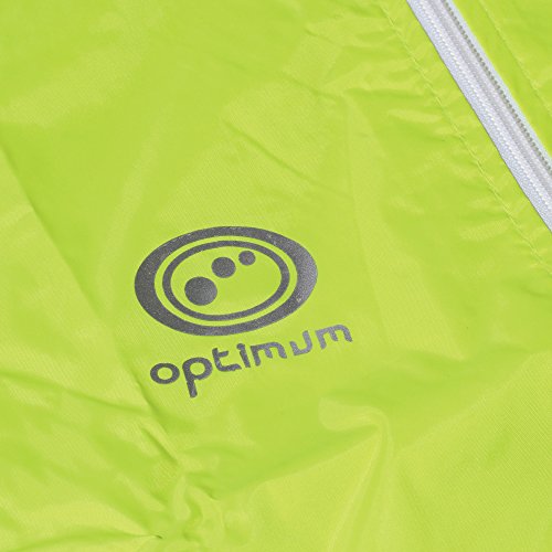 OPTIMUM - Giacca Impermeabile da Ciclismo, da