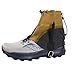 Waterproof Anti-Tear Ankle Gaiters Ultra-Light Silicone Coated Trail Gaiters Low Ankle Gators for Outdoor Hiking Walking (Gold)