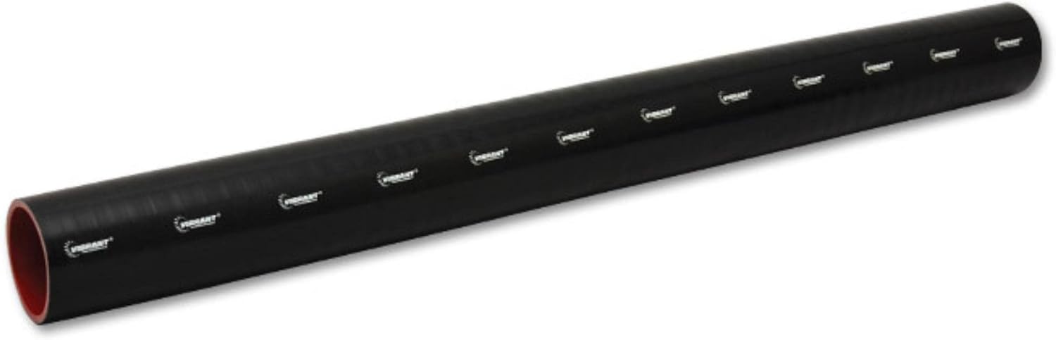 Vibrant 2705 4 Ply Silicone Sleeve 1.75" I.D. x 36" Long Black