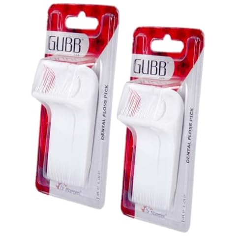 GUBB Dental Floss Pick Floss Clean Teeth Effectively - Pack of 2 Cover
