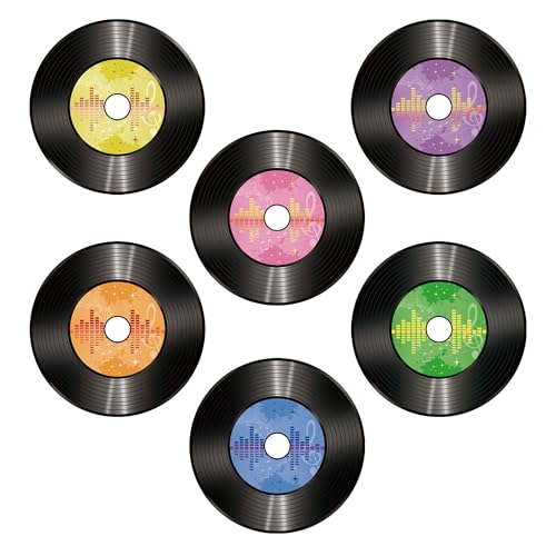 Vuzvuv Disco Records Paper Cutouts