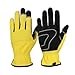 Women'S Fashion Five Finger Gloves, Breathable Sunscreen Solid Color Etiquette Wear,Light Grey,One Size,Yellow,M