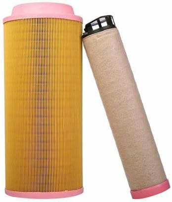 184146 184195 Air Filter kit Compatible With Gehl Skid V270 V330 4640 4840 5240 5640 506601 6640 605501 Track Loader RT175 RT210 RT250 CTL75 CTL85