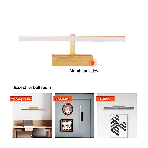 Espejo led de baño para eliminar sombras con lámpara moderna de pared 5