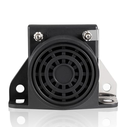 Warnsignal Rückfahr Rückfahrwarner Warner Warnton Beeper Piepser 105dB 12V-48V, Piepser Rückfahr Signal Warnsignal Beeper Rückfahrwarner Auto Backup Alarm 12V FARBIN